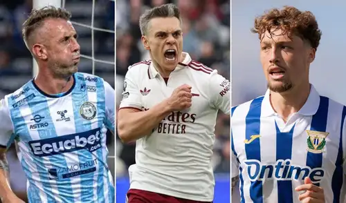 Guayaquil City, Arsenal y Leganés juegan hoy lunes 18 de mayo en sus respectivas ligas. Foto: /Liga Pro/Premier League/LaLiga2/composición LR