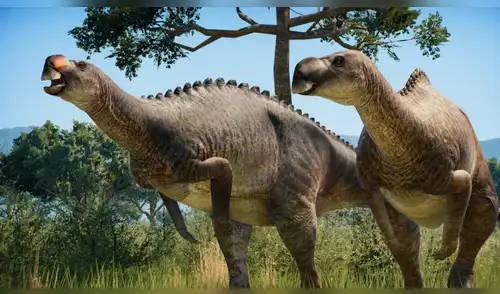 Los dinosaurios, como los animales modernos, probablemente usaban diversos métodos para producir sonidos. Foto: Captura