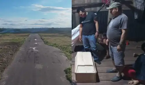 Representantes de organizaciones indígenas de Purús llegan a Lima para denunciar la crisis humanitaria y sanitaria que enfrenta la provincia debido al deterioro del aeródromo de Puerto Esperanza.