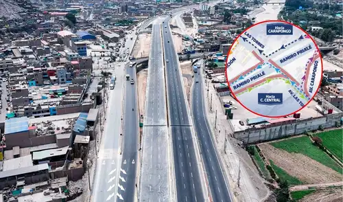 Implementan plan de desvíos vehiculares en Lima Este por obras en bypass Las Torres Implementan plan de desvíos vehiculares en Lima Este por obras en bypass Las Torres