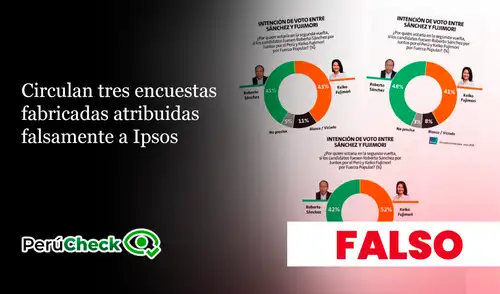 Las imágenes alteradas, creadas mediante inteligencia artificial, distorsionan un sondeo real de Ipsos publicado el 26 de abril. El director de Ipsos ratifica su falsedad.