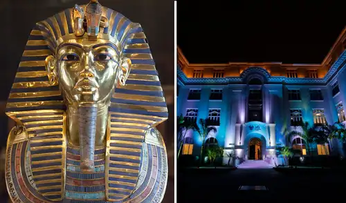La réplica de la joya egipcia podrá ser apreciado en el Museo Metropolitano de Lima