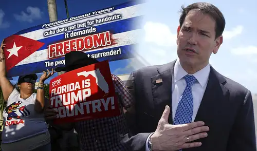 Marco Rubio, secretario de Estado, advierte que la asistencia no debe caer en manos de entidades militares cubanas Marco Rubio, secretario de Estado, advierte que la asistencia no debe caer en manos de entidades militares cubanas