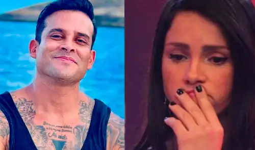 Paloma Fiuza y Christian Domínguez coincidieron durante su etapa en 'Combate'. Foto: Composición LR/Captura/Instagram Paloma Fiuza y Christian Domínguez coincidieron durante su etapa en 'Combate'.