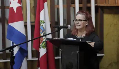 Yamila Pinto, embajadora de Cuba. Yamila Pinto, embajadora de Cuba.