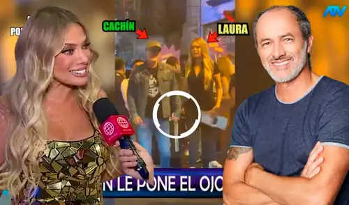 'Magaly TV: la firme' lanzó inéditas imágenes entre Laura Huarcayo y Carlos Alcántara.