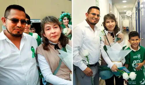 Walter y Maritza, padres que decidieron volver a darles esperanza a tres niños que esperaban una donación.