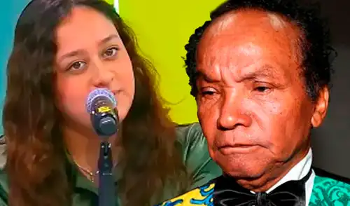 Melcochita y Heidy Amado se llevan 67 años de diferencia. Foto: Composición LR/Captura/YouTube Melcochita y Heidy Amado
