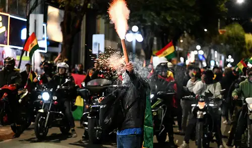 Gobierno de Rodrigo Paz, Bolivia, operación para bloqueos en La Paz