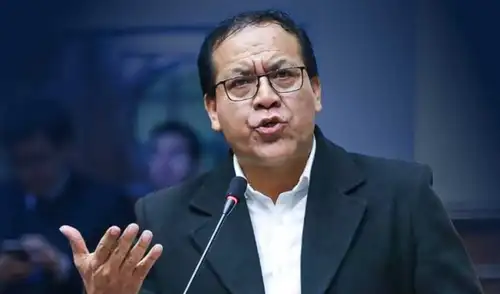 Roberto Sánchez, candidato presidencial de Juntos por el Perú.