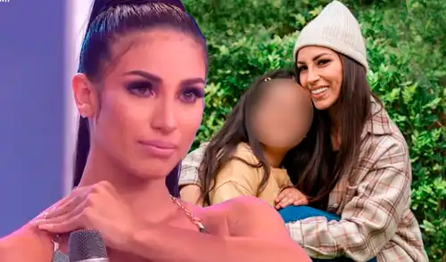 Allison Pastor demuestra la buena relación que lleva con la hija de Erick Elera.