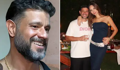 Yaco Eskenazi presume su fidelidad por Natalie Vértiz. Foto: composición LR/Instagram Yaco Eskenazi