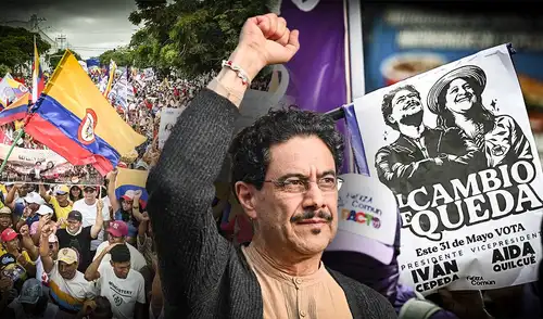 Iván Cepeda, senador del Pacto Histórico, lidera las encuestas para las elecciones presidenciales de Colombia el 31 de mayo Iván Cepeda, senador del Pacto Histórico, lidera las encuestas para las elecciones presidenciales de Colombia el 31 de mayo