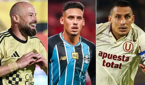 Cusco FC, Gremio y Universitario juegan hoy martes 26 de mayo en sus respectivas competiciones. Foto: Liga 1/Brasileirao/composición LR Cusco FC, Gremio y Universitario juegan hoy martes 26 de mayo en sus respectivas competiciones. Foto: Liga 1/Brasileirao/composición LR