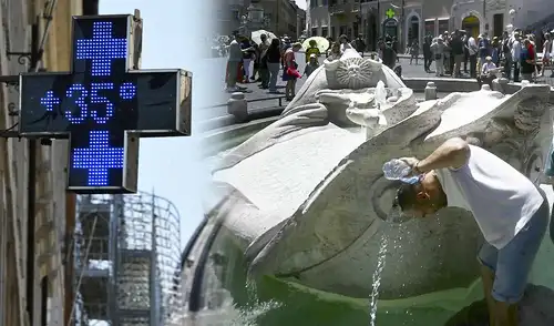 Europa occidental enfrenta una ola de calor excepcional, con temperaturas récord alcanzando hasta 40 °C en España