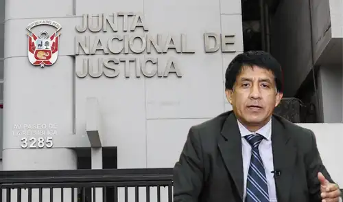 Al juez Concepción Carhuancho se le atribuyen cuatro cargos. Entre ellos, cantar en un evento jurídico.
