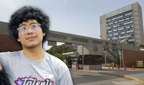 Joven ayacuchano renuncia a Beca 18 para transferirla a su hijo, quien estudiará Ingeniería Mecatrónica en la PUCP