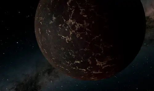 El telescopio espacial James Webb reveló un mundo oscuro y abrasado que podría ser similar a la Luna o Mercurio. Foto: NASA/JPL-Caltech/R. Hurt (IPAC) El telescopio espacial James Webb reveló un mundo oscuro y abrasado que podría ser similar a la Luna o Mercurio. Foto: NASA/JPL-Caltech/R. Hurt (IPAC)