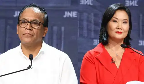 Keiko Fujimori recorre el sur del país; mientras que Roberto Sánchez sale de Lima a días de la segunda vuelta. Foto: La República.