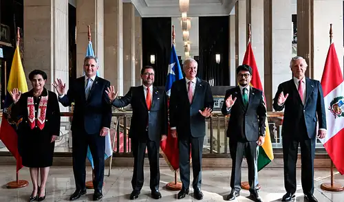 José Antonio Kast, Reunión de Alto Nivel Compromiso Regional de Santiago Contra la Delincuencia Organizada Transnacional, Chile, Argentina, Bolivia, Ecuador, Perú