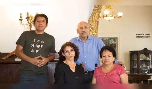 Los artistas Gilmer Gómez, Ruth Enciso, Vides Raúl Merino y Ruth I. Huambachano Sánchez asedian el territorio femenino.