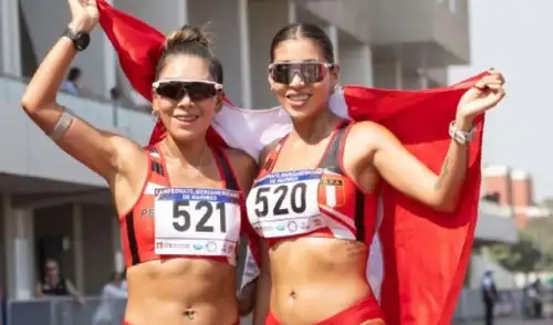 Las marchistas nacionales dominaron los 10 000 metros marcha en la segunda jornada Kimberly García, Mary Luz Andía