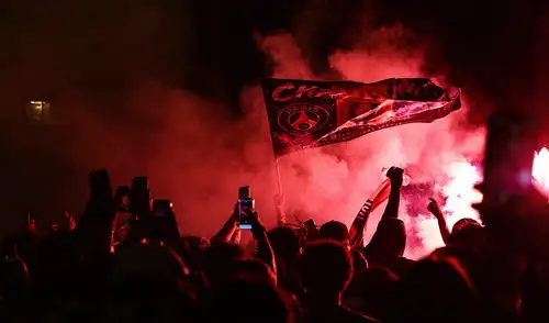 disturbios en Francia, PSG, Champions League