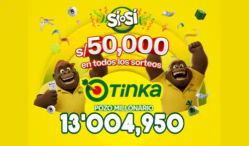 Sorteo de La Tinka del domingo 31 de mayo: conoce los premios del Pozo Millonario, boliyapa, S/50.000 y más La Tinka, resultados de la tinka, pozo millonario de la tinka
