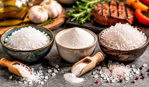 La variedad de la sal, ya sea marina o de mesa, impacta la experiencia culinaria y la salud general. La variedad de la sal, ya sea marina o de mesa, impacta la experiencia culinaria y la salud general.