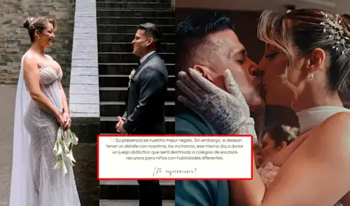 Christian Domínguez y Karla Tarazona se casaron el 2 de junio. Foto: Composición LR/Captura/Instagram Christian Domínguez y Karla Tarazona se casaron el 2 de junio