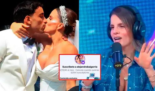 Alejandra Baigorria lleva más de un año casada con Said Palao.