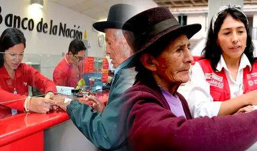 Banco de la Nación, Comas, adultos mayores