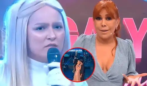 Viralizaron en redes videos de Daniela Darcourt muy cariñosa con su expareja Waldir Felipa.
