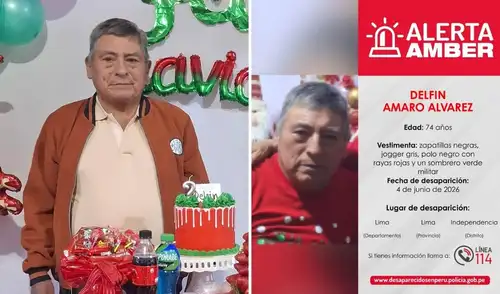 Te estamos buscando: adulto mayor con Alzheimer se encuentra desaparecido desde el lunes en Independencia