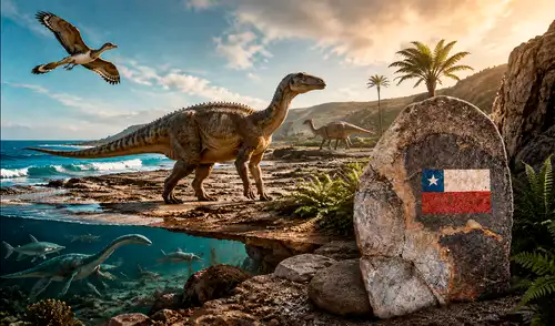 El estudio amplía el registro de biodiversidad del país andino, revelando fósiles de dinosaurios y aves ancestrales. Los científicos advierten sobre el riesgo de la urbanización en estos valiosos sitios paleontológicos.