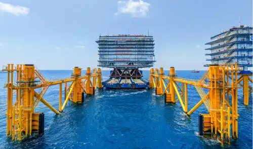 China avanza en energías renovables con la construcción de la estación convertidora marina más grande del mundo.