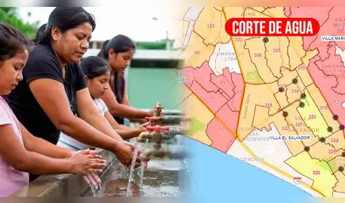 Revisa que distritos de Lima no contarán con agua