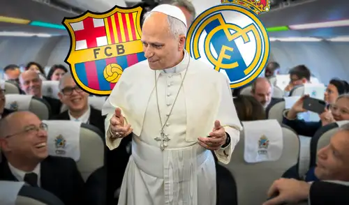 Papa León XIV confiesa si es hincha del Real Madrid o Barcelona