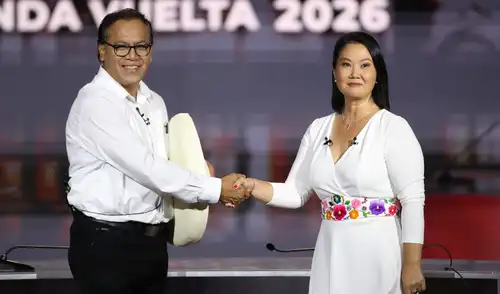 Keiko Fujimori y Roberto Sánchez se disputan la presidencia este 7 de junio. Keiko Fujimori y Roberto Sánchez se disputan la presidencia este 7 de junio.
