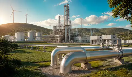 Europa avanza en su transición energética con una planta en Miajadas, Extremadura, que produce metano sintético renovable a partir de hidrógeno verde y CO2 reciclado. Europa avanza en su transición energética con una planta en Miajadas, Extremadura, que produce metano sintético renovable a partir de hidrógeno verde y CO2 reciclado.