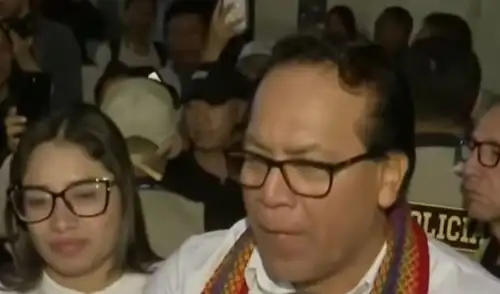 Roberto Sánchez aseguró que respetará el resultado final | Foto: Captura de pantalla. Roberto Sánchez aseguró que respetará el resultado final