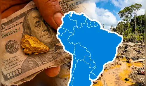 oro ilegal, Sudamérica, Perú