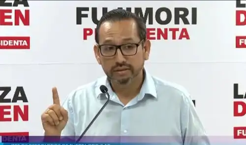 Luis Dyer, jefe de personeros de Fuerza Popular. Luis Dyer, jefe de personeros de Fuerza Popular.