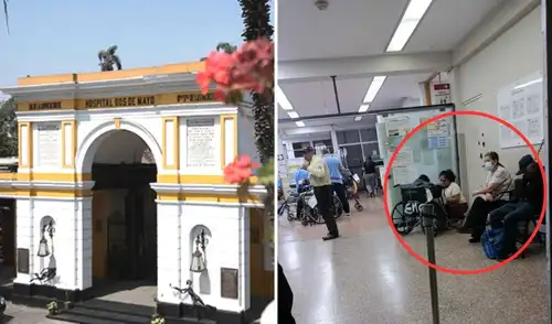 Familiares reportan largas esperas y falta de atención en hospitales Santa Rosa y Dos de Mayo, según denuncia ciudadana