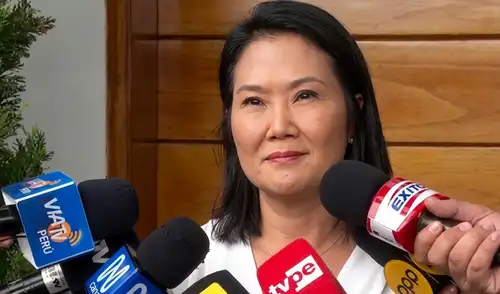 Fujimori confía una eventual victoria en el voto extranjero. Foto: captura de pantalla Keiko Fujimori