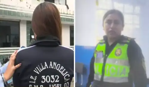 Acusan a policía de agredir a escolar en San Martín de Porres Escolar