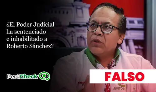 El Ministerio Público ha solicitado penas en una audiencia, pero no se ha dictado condena. La información sobre la inhabilitación es un malentendido sobre el proceso vigente.
