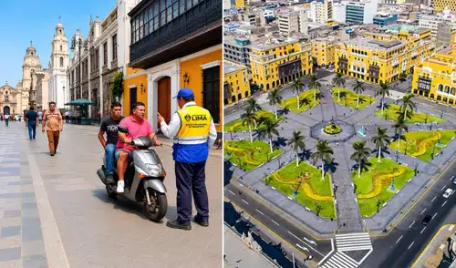 Las autoridades municipales señalaron que las zonas peatonales están destinadas exclusivamente al desplazamiento de personas. MML, multa por circular vehículos