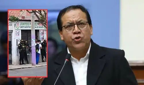 Reportan presencia policial en locales partidarios de Juntos por el Perú en Chiclayo e Ica Reportan presencia policial en locales partidarios de Juntos por el Perú en Chiclayo e Ica