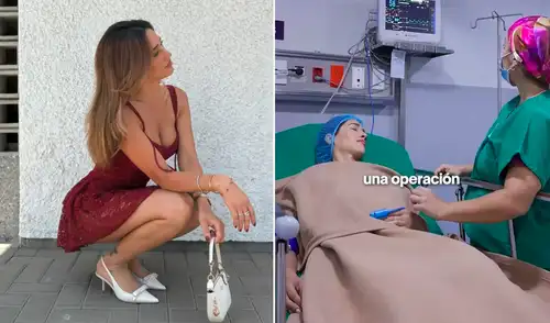 La modelo también ocupó las portadas de los diarios tras sostener un breve romance con el futbolista Sergio Peña.